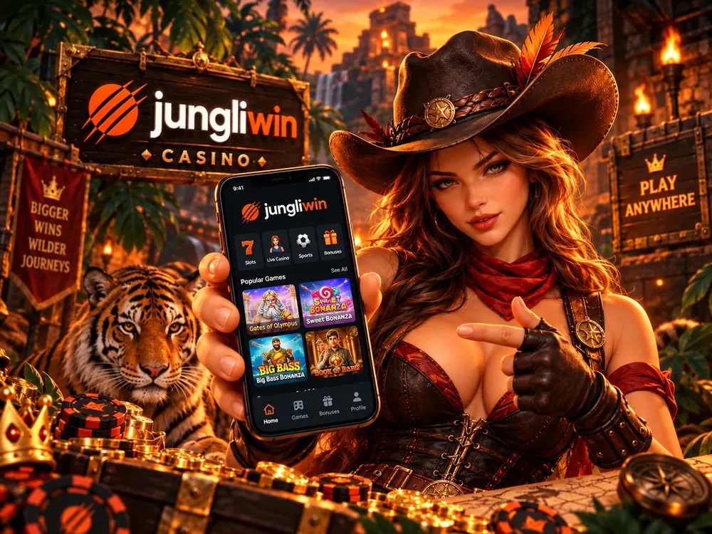JungliWin Casino op mobiel